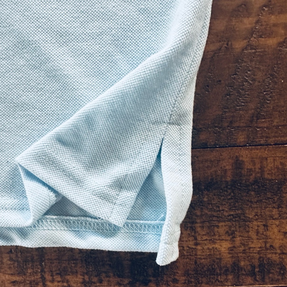 Tommy Bahama Blue Polo Shirt Relaxed Fit - Picture 5 of 6